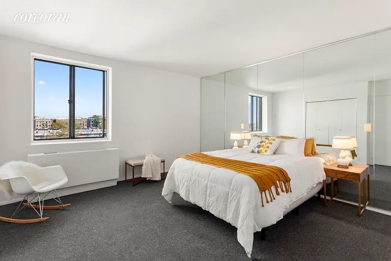 New York City Real Estate | View 420 64th Street, 7A | Spacious master bedroom with en-suite bathroom | View 3