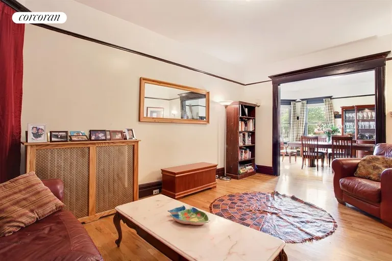 New York City Real Estate | View 596 East 26th Street | Living room opens up to the dining room | View 2