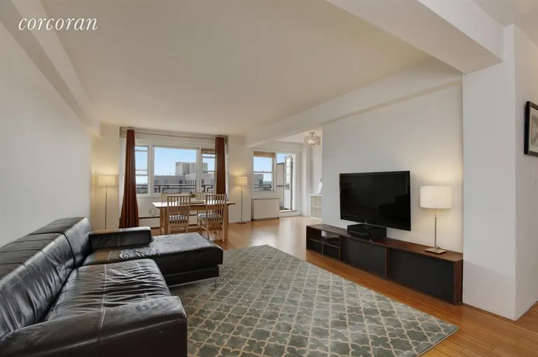 New York City Real Estate | View 8915 Parsons Boulevard, 15H | Living Room / Dining Area | View 2