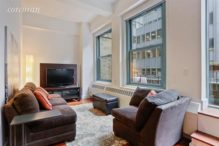 New York City Real Estate | View 80 John Street, 12H | Living Room | View 2