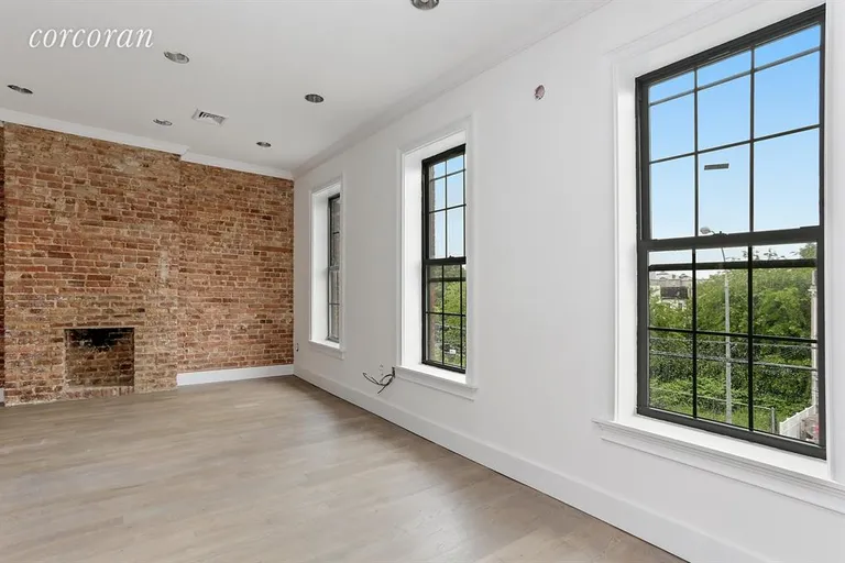 New York City Real Estate | View 1882 Bergen Street | Living Room Top Floor | View 2