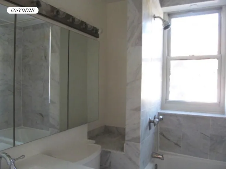 New York City Real Estate | View 255 West 85th Street, 11AB | Windowed Master Bathroom | View 9