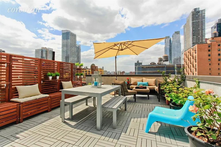 New York City Real Estate | View 407 West 40th Street, PHB | Roof Deck | View 2