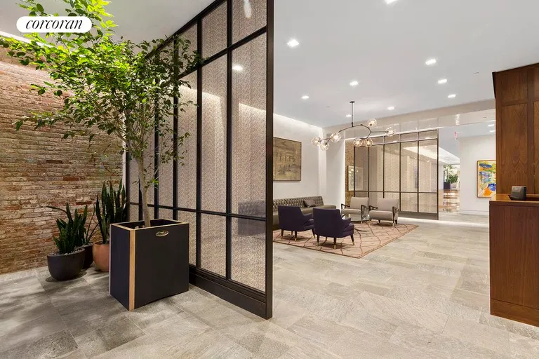 New York City Real Estate | View 416 Washington Street, 3G | Newly renovated gracious Lobby | View 11