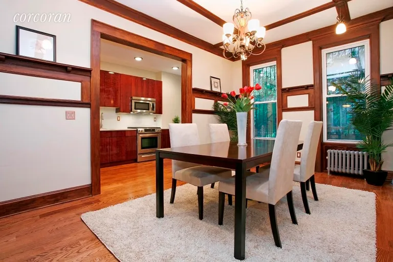 New York City Real Estate | View 212 Midwood Street | Elegant dining... | View 3