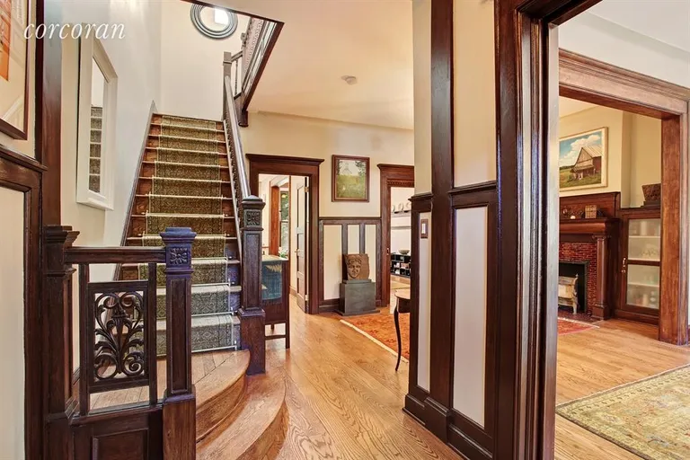 New York City Real Estate | View 212 Midwood Street | Amazing woodwork... | View 8