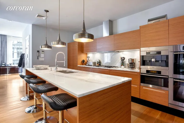 New York City Real Estate | View 470 Broome Street, 4S | state-of-the-art kitchen | View 5