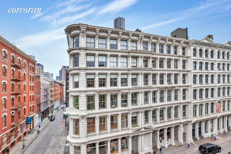 New York City Real Estate | View 470 Broome Street, 4S | view of spectacular cast-iron building | View 12