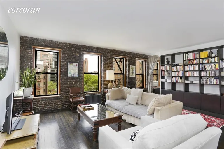 New York City Real Estate | View 241 Eldridge Street, 5F | 2 Beds, 1 Bath | View 1