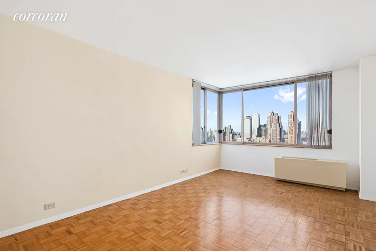 New York City Real Estate | View 350 West 50th Street, 34G | 1 Bed, 1 Bath | View 1