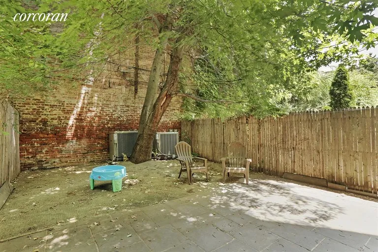 New York City Real Estate | View 399 Dean Street | Back Yard | View 10