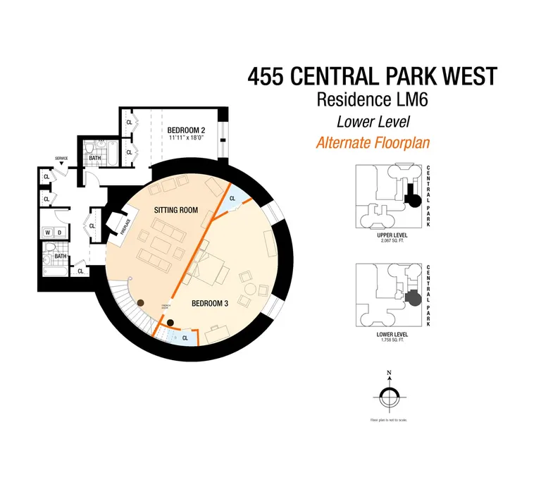 455 Central Park West, LM6 | floorplan | View 23