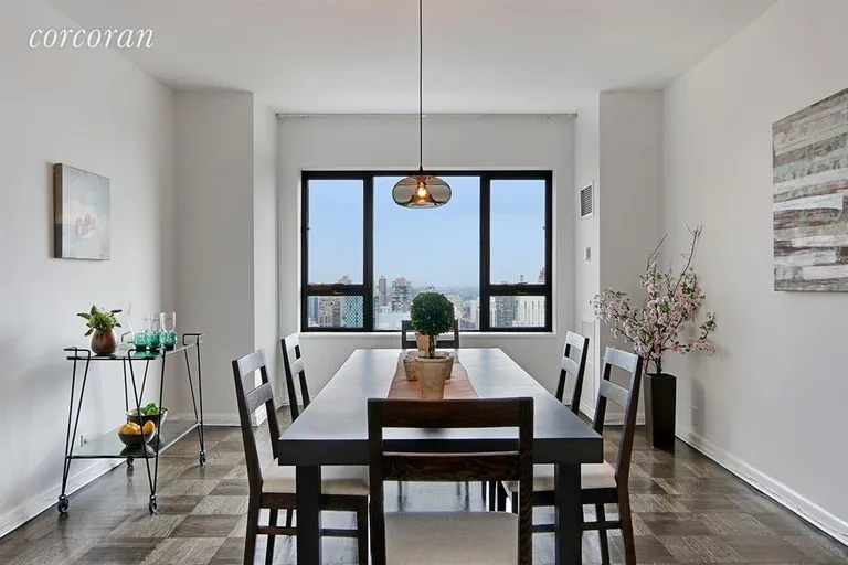 New York City Real Estate | View 425 East 58th Street, 45H1 | Dining Area | View 5