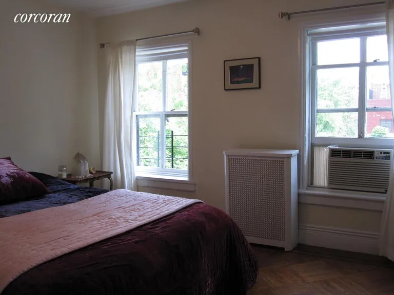 New York City Real Estate | View 201 Dean Street, 4 | Master Bedroom with two windows | View 5
