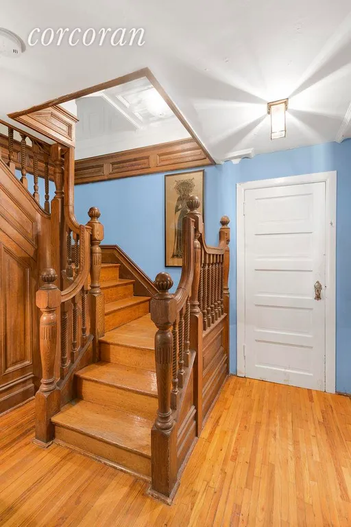 New York City Real Estate | View 102 Prospect Park West, 1 | Original Staircase | View 2