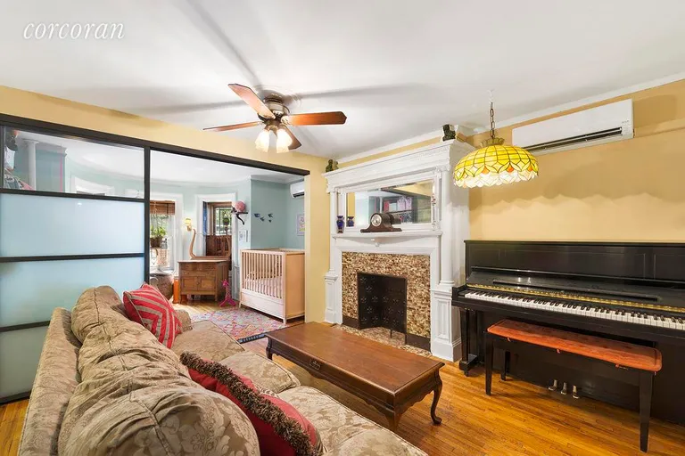 New York City Real Estate | View 102 Prospect Park West, 1 | Living Room & Converted Nursery | View 5