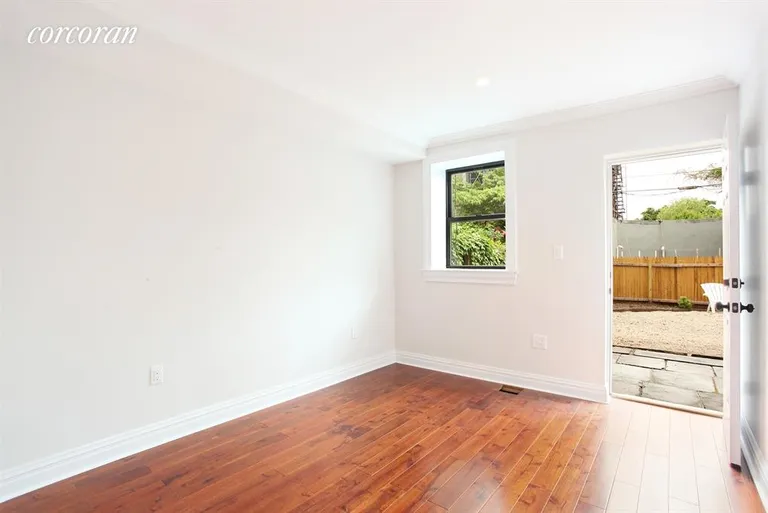 New York City Real Estate | View 108 6th Avenue, GF | A room with a view... your private yard... | View 6