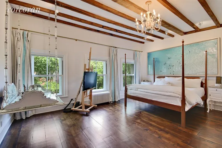 New York City Real Estate | View 148 Baltic Street | Master bedroom has 10' beamed ceilings | View 7