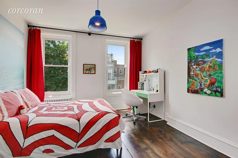 New York City Real Estate | View 148 Baltic Street | Large second bedroom overlooks southern garden | View 10