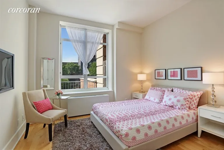 New York City Real Estate | View 20 Bayard Street, Park B | 2nd Bedroom with Courtyard Views | View 6
