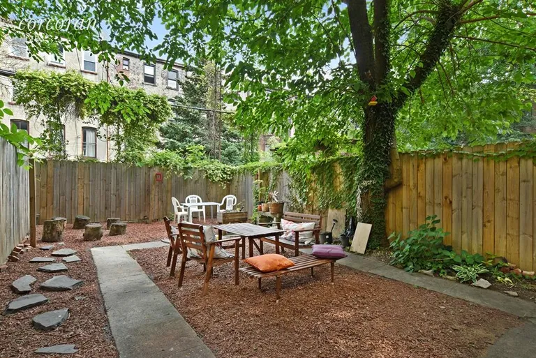 New York City Real Estate | View 724 Madison Street | Back Yard | View 2