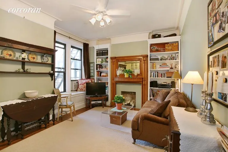 New York City Real Estate | View 418 Central Park West, 80 | Decorative fireplace | View 2