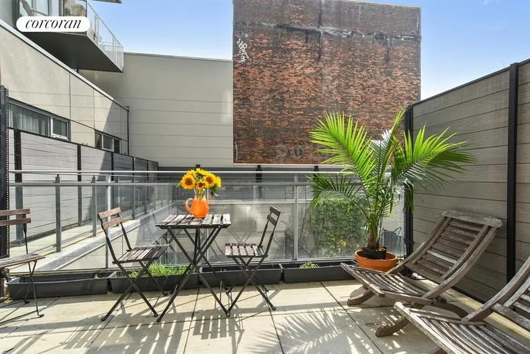 New York City Real Estate | View 214 North 11th Street, 1W | Balcony | View 7