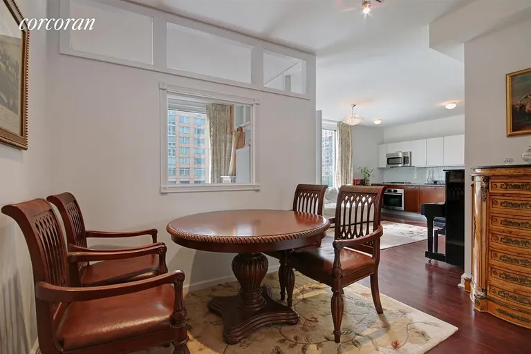 New York City Real Estate | View 100 Riverside Boulevard, 5A | Dining Room | View 3