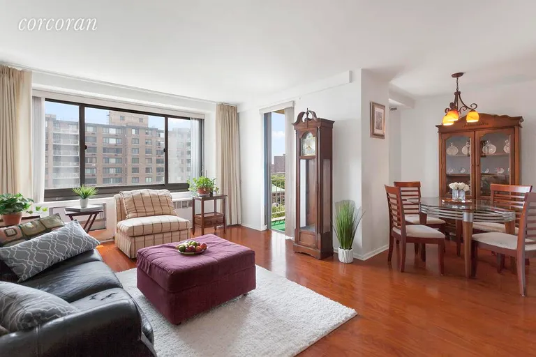 New York City Real Estate | View 185 Hall Street, 1216 | Living/dinning area | View 2
