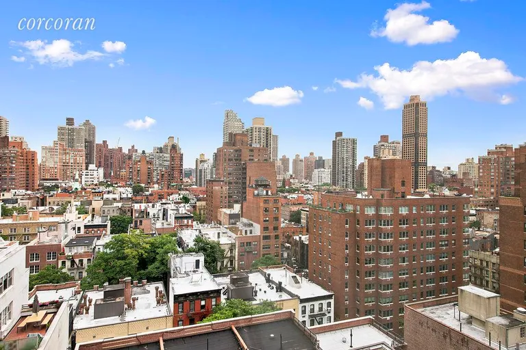 New York City Real Estate | View 229 East 79th Street, 15F | Northern views from living room  & master bedroom | View 2