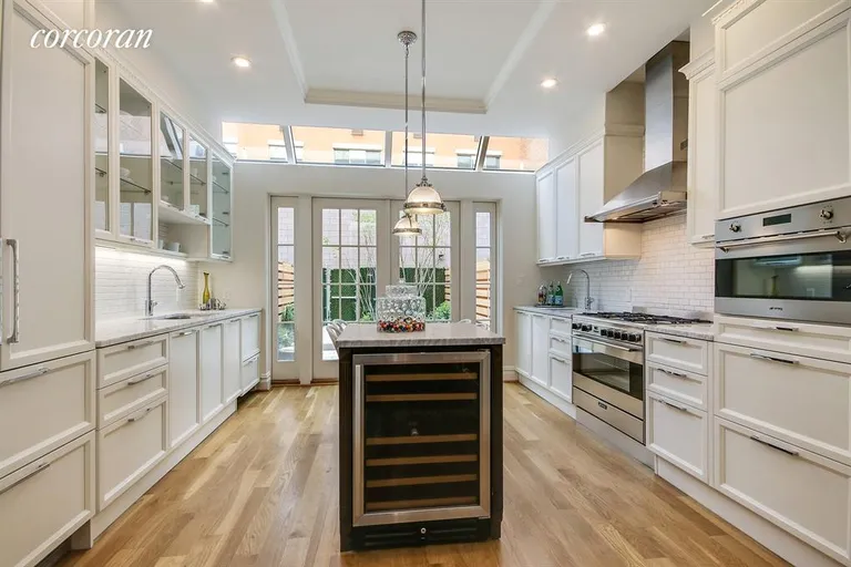 New York City Real Estate | View 349A State Street | Kitchen in single-family layout featuring greenhou | View 22