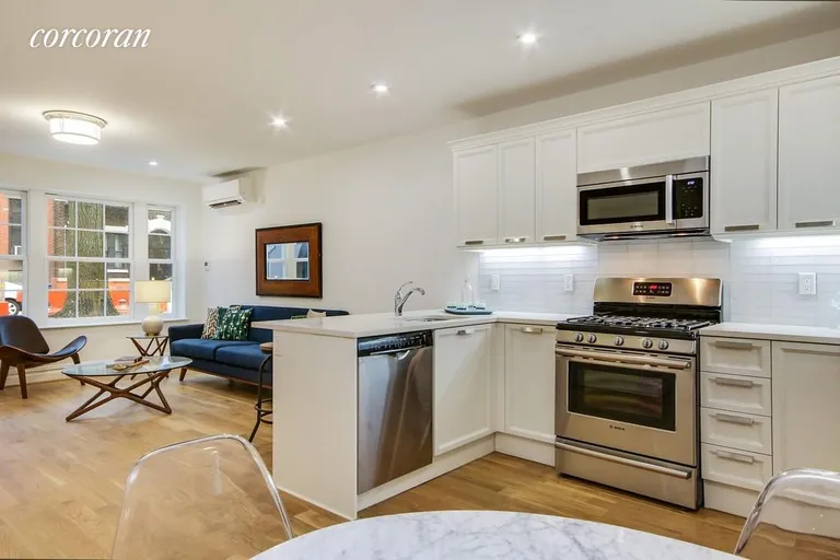 New York City Real Estate | View 353 State Street | Garden apartment kitchen for guests or rental | View 11