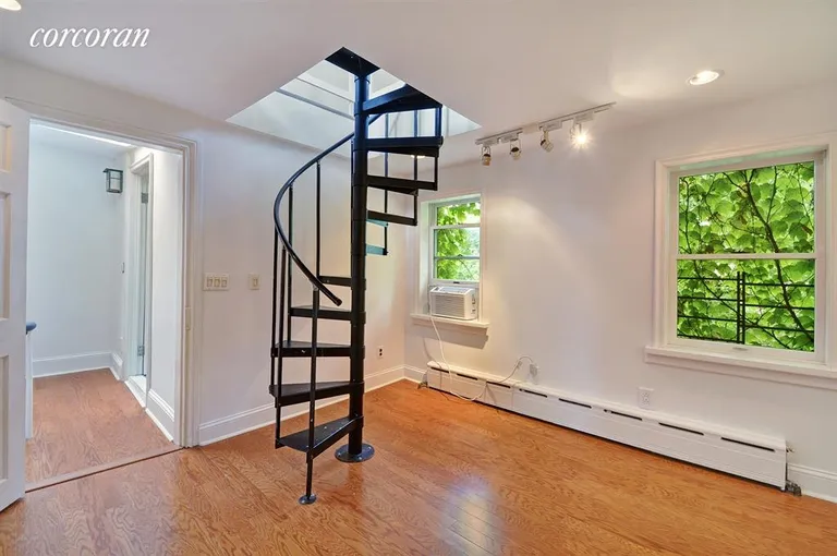 New York City Real Estate | View 174 Beard Street | Second Bedroom with Spiral to Access Loft | View 7