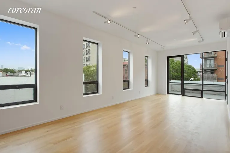 New York City Real Estate | View 546 Court Street | Upper Duplex Great-Room | View 3