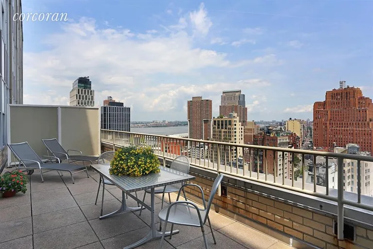 New York City Real Estate | View 50 Murray Street, 1807 | Terrace | View 5