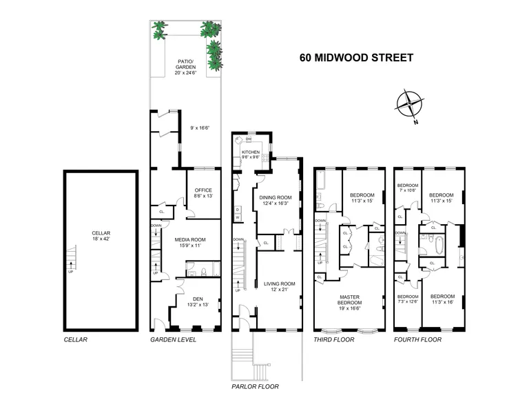 60 Midwood Street | floorplan | View 8