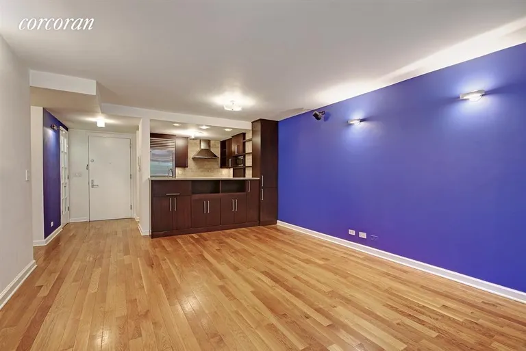 New York City Real Estate | View 110 West 90th Street, 3B | Kitchen / Living Room | View 10