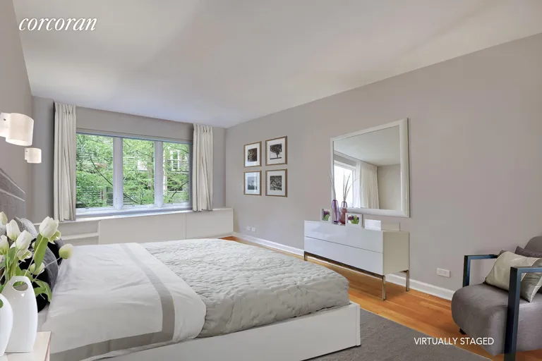 New York City Real Estate | View 110 West 90th Street, 3B | Master Bedroom - Virtually Staged | View 3