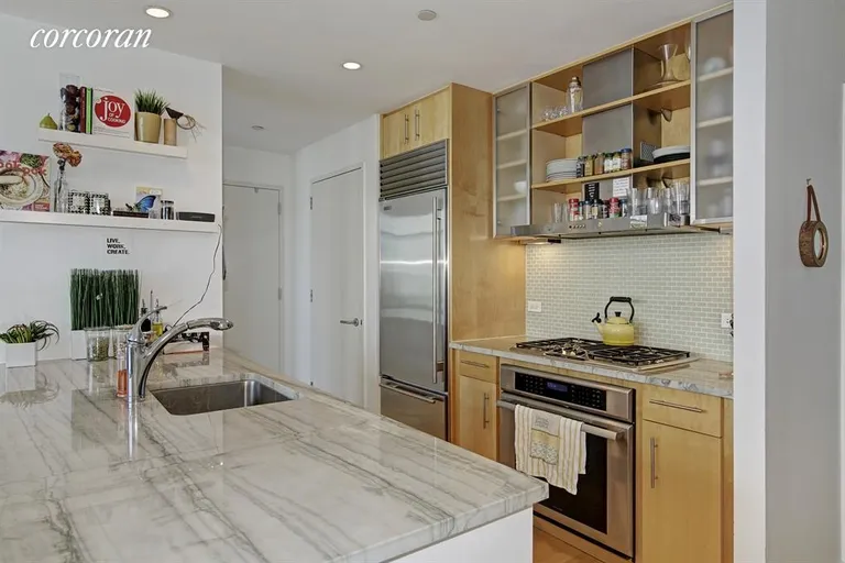 New York City Real Estate | View 1 NORTHSIDE PIERS, 21C | Kitchen | View 2