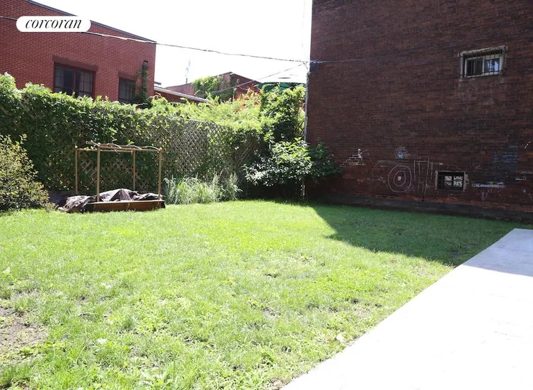 New York City Real Estate | View 309 Clinton Avenue, 2 | Shared outdoor space with Apt #1 | View 13