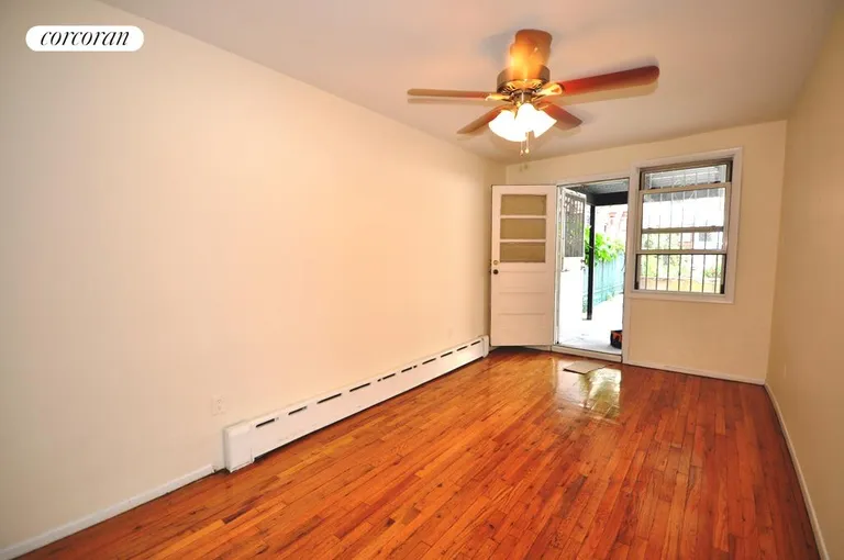 New York City Real Estate | View 121 4th Place, GARDEN | Bedroom # 2 - Access to Private Back yard patio | View 5