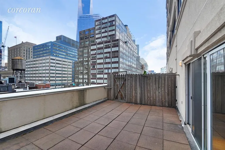 New York City Real Estate | View 25 Murray Street, 7H | Terrace | View 5