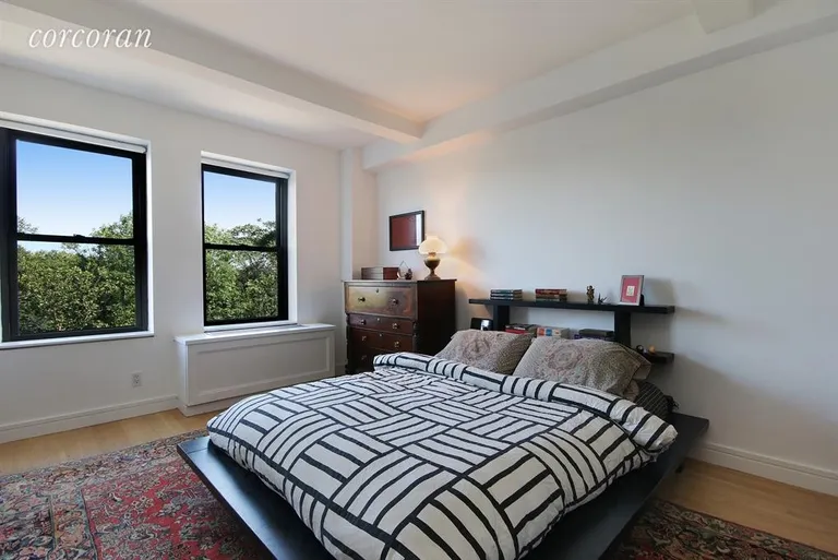 New York City Real Estate | View 230 Riverside Drive, 6C | Spacious Bedroom with a View | View 3