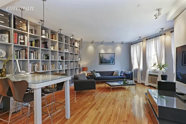 New York City Real Estate | View 407 East 12th Street, 4FNW | Living Room | View 2