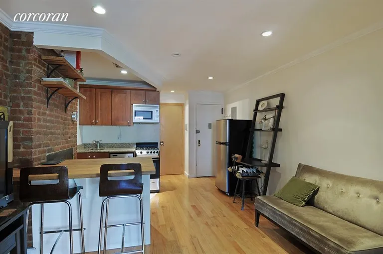 New York City Real Estate | View 86 Horatio Street, 4A | Kitchen / Living Room | View 3