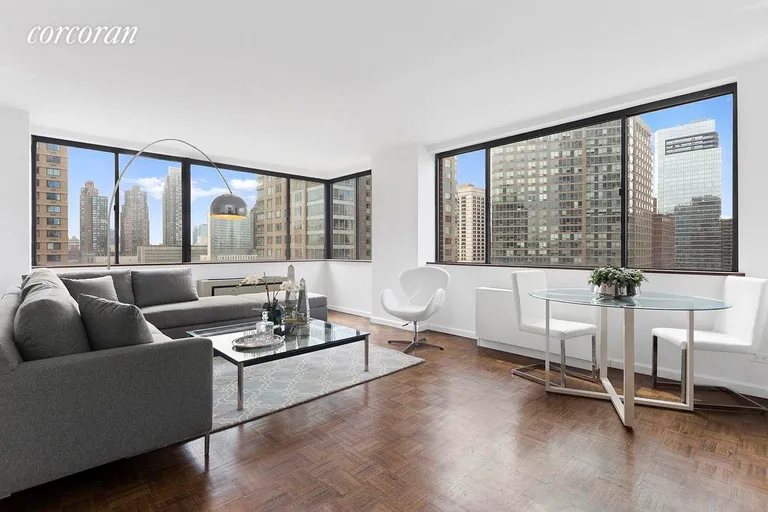 New York City Real Estate | View 45 West 67th Street, 19D | 1 Bed, 1 Bath | View 1
