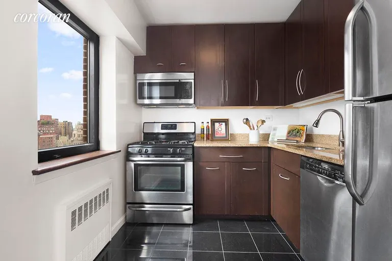 New York City Real Estate | View 45 West 67th Street, 19D | Updated Window Kitchen | View 2