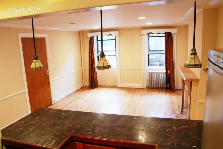 New York City Real Estate | View 195 Park Place, 1 | View of Living from Kitchen | View 3
