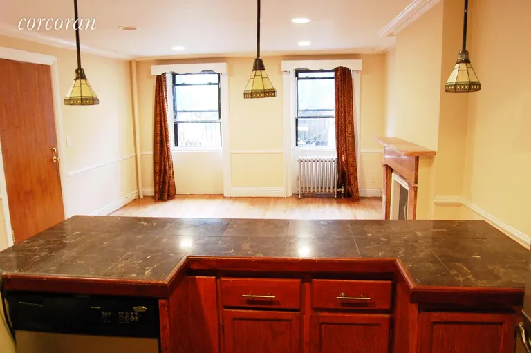 New York City Real Estate | View 195 Park Place, 1 | Island w/ dishwasher | View 4
