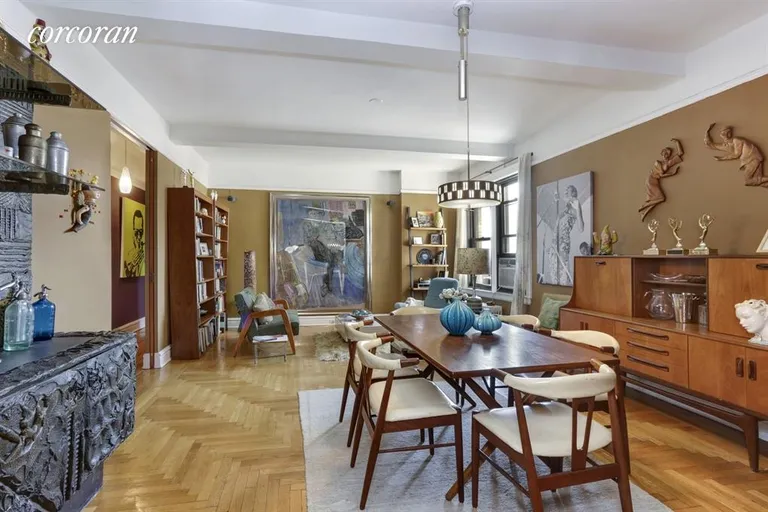 New York City Real Estate | View 135 Eastern Parkway, 8K | Elegant dining room... | View 7
